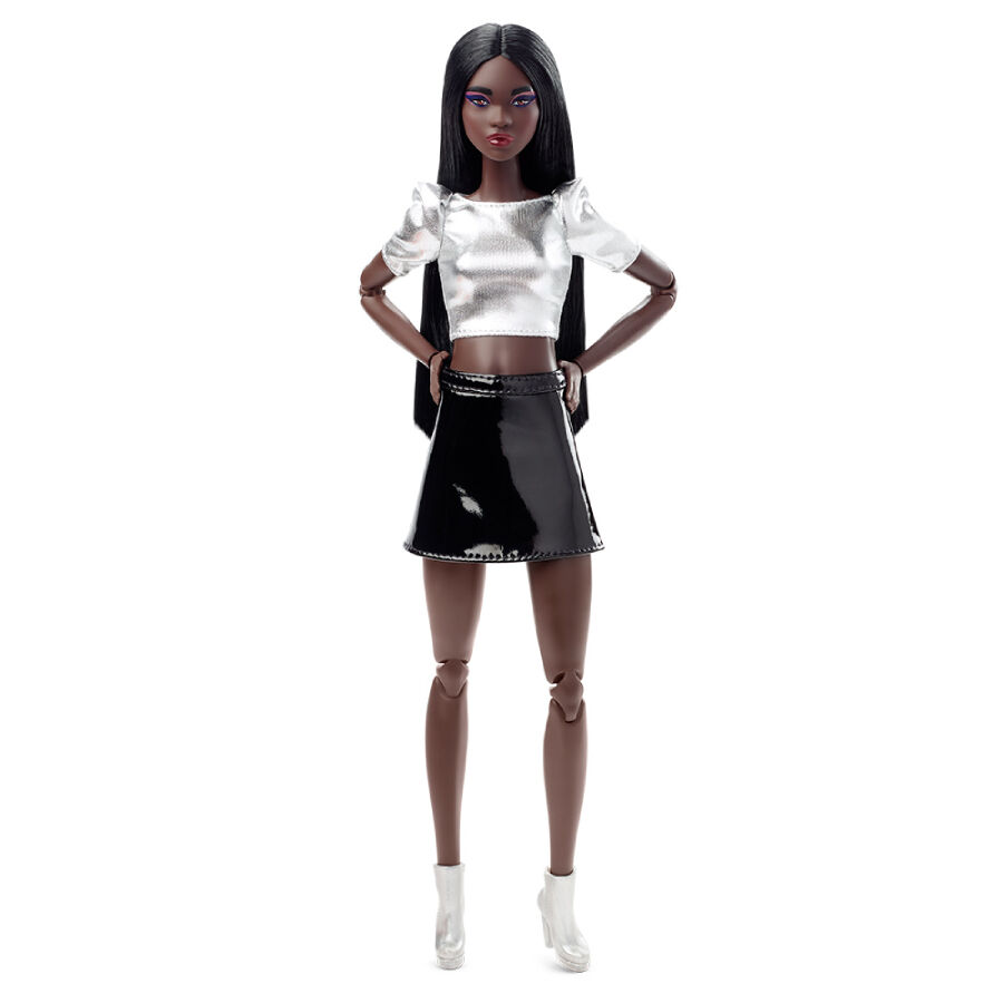 Barbie Signature Looks Doll Tall Dark Brown Hairs Toys