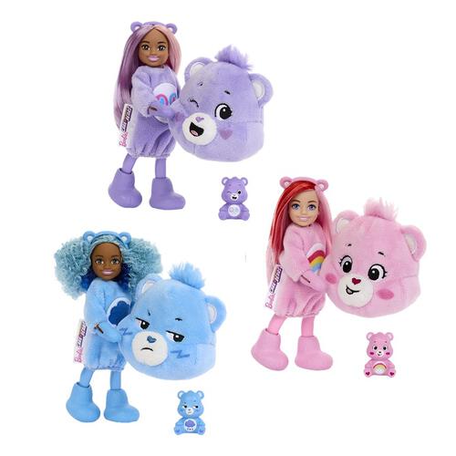 Barbie Cutie Reveal Chelsea Carebear Assorted