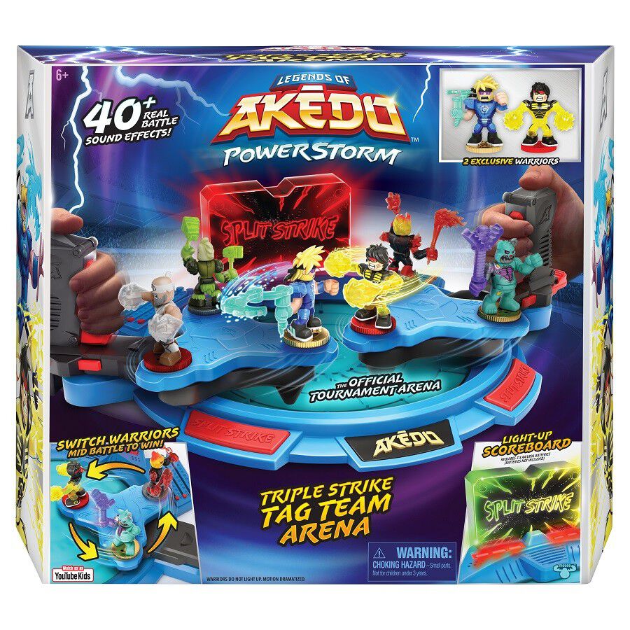 Amazon.com: Legends of Akedo PowerStorm Warrior Collector