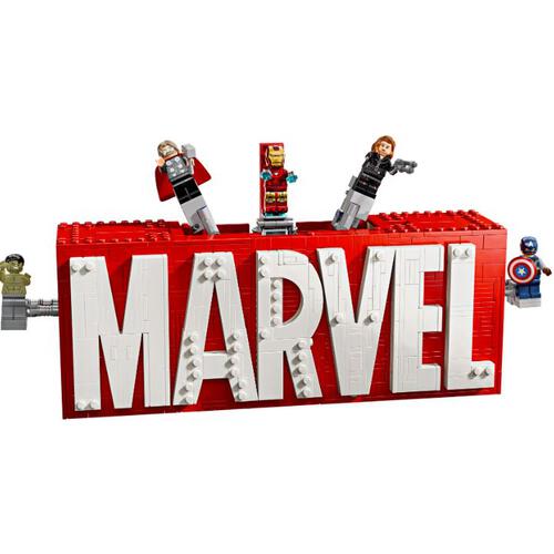 LEGO Marvel Marvel Logo & Minifigures 76313