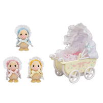 Sylvanian Family Darling Ducklings Baby Carriage