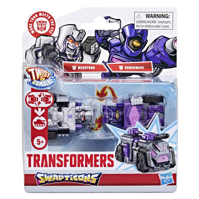 Transformers Swapticons Megatron and Shockwave Mini Figures