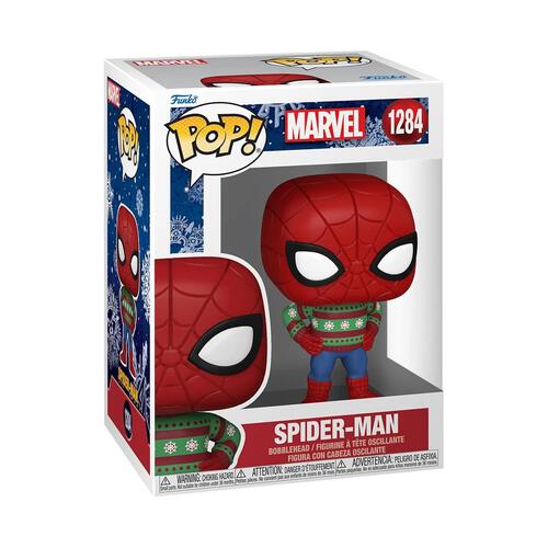 Funko Pop! Marvel: Holiday Spider-Man Ugly Sweater #1340