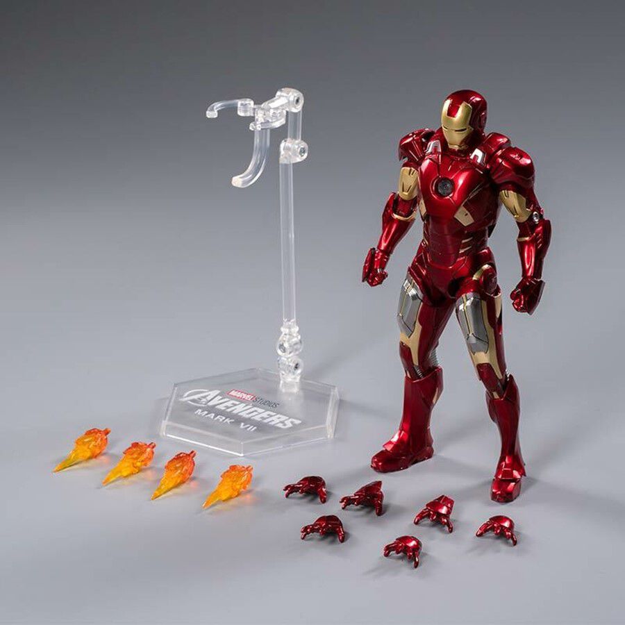 Marvel Iron Man MK7 Scale 1/10 (7 Inch) | Toys