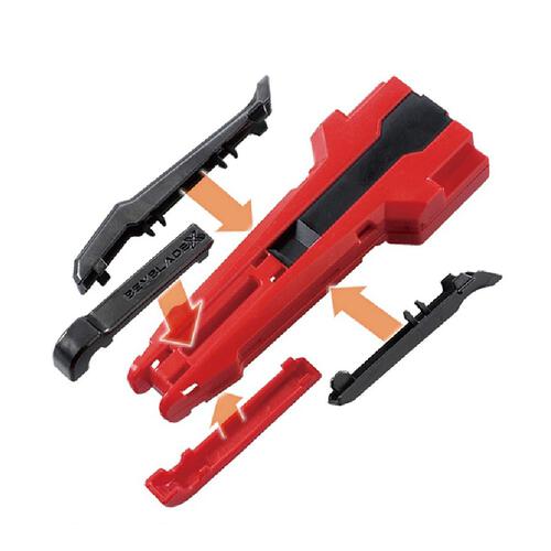 Takara Tomy Beyblade X BX-30 Custom Grip Red Version