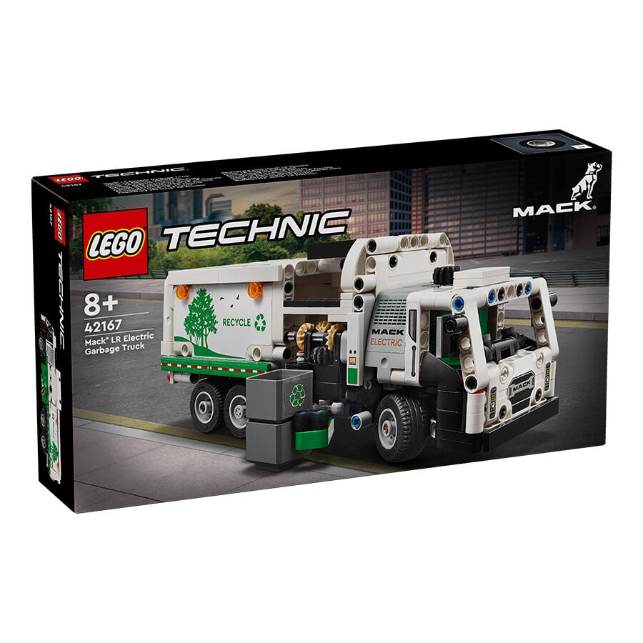 LEGO Technic Mack LR Electric Garbage Truck 42167 Toys R Us Thailand Official Website
