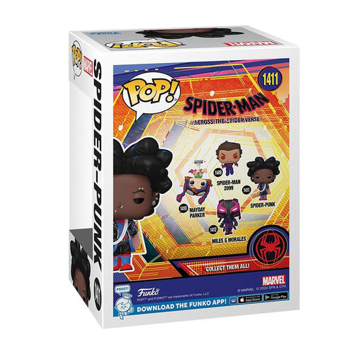 Funko Pop! Marvel: Spider-Man - Spider-Punk (Unmasked)