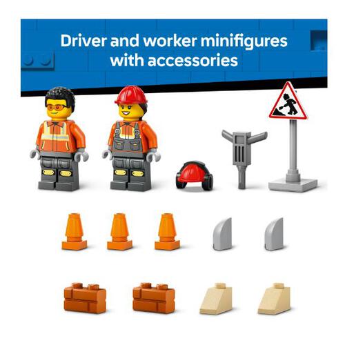 LEGO City Yellow Construction Wheel Loader 60450