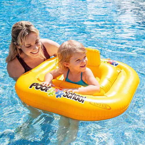 Intex อินเท็กซ์ Pool School ห่วงยางสอดขาเป่าลม สเต็พ 1