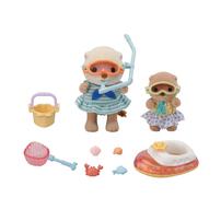 Sylvanian Families Sea Otter Sisters-Splashy Snorkel Set 5804