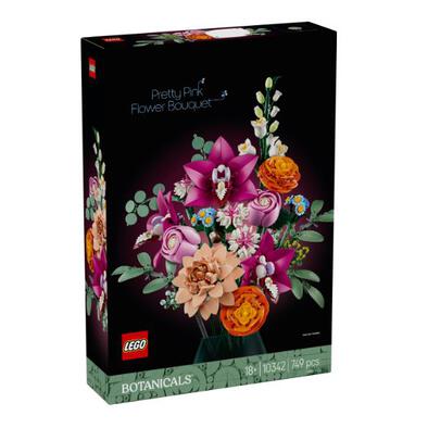LEGO Botanicals Pretty Pink Flower Bouquet 10342