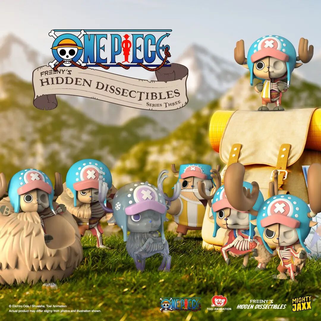 MIGHTY JAXX Freeny's Hidden Dissectibles: One Piece Chopper
