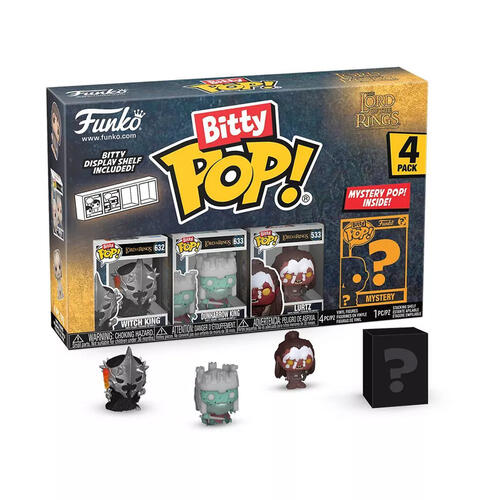 Funko Bitty Pop! The Lord Of The Rings - Witch King (4 Pack) - Assorted