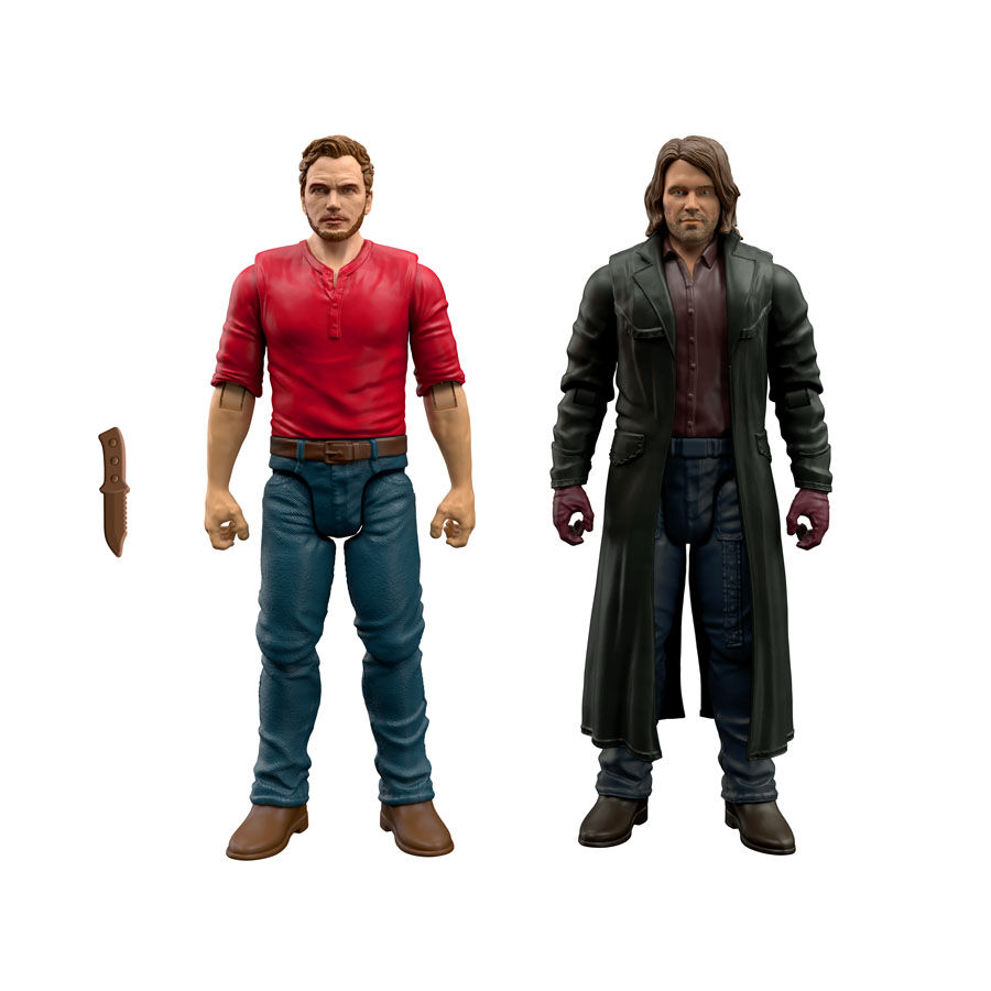 Jurassic World Extreme Damage Owen Velociraptor Blue Pursuit