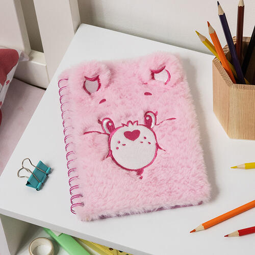 Paladone Care Bears Cheer Bear Fluffy Notebook