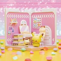Takara Tomy Pokemon Pokepeace House Hobby Room Pichu & Pikachu Set