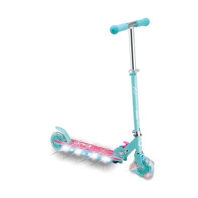 Evo อีโว ไลท์อัพ สกูดเตอร์ สีชมพู-ฟ้า