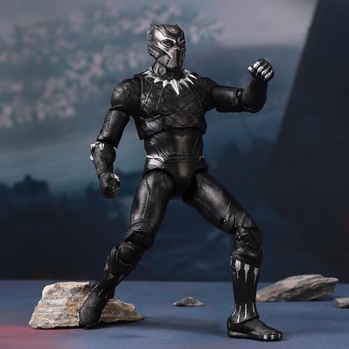 Marvel Black Panther with Plastic Holder (7 Inch)