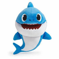 Pinkfong Baby Shark Blue Daddy Shark Singing Puppet