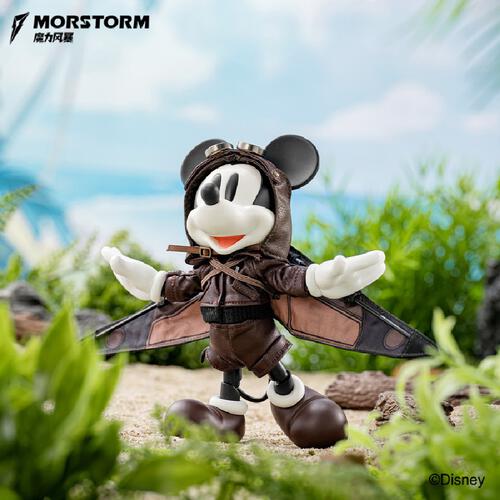 MORSTORM Disney Pilot Series Pilot Mickey Mouse Figure