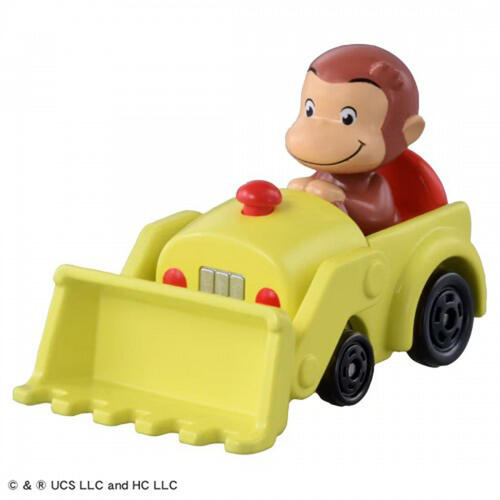 Tomica Dream Tomica No.162 Curious George Construciton Vehicle