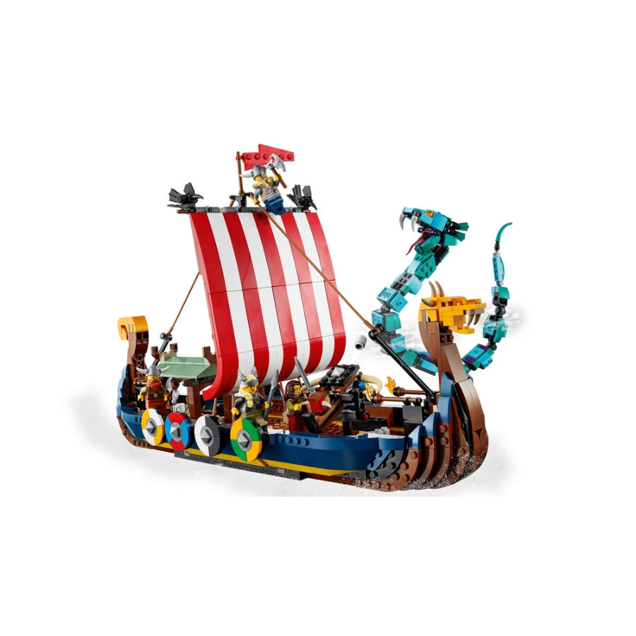 LEGO Creator Viking Ship and the Midgard Serpent 31132 Toys R Us Thailand Official Website