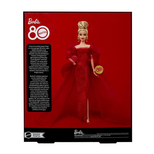 Barbie ซิกเนเจอร์ ตุ๊กตารูบี้เรด 80 ปีแมทเทล