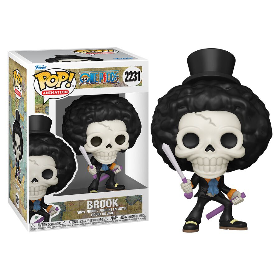ฟิกเกอร์ Funko POP! Animation One Piece - Brook (ไวนิล) | เว็บไซต์