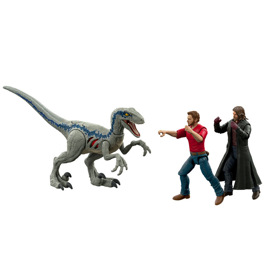 Jurassic world toys blue raptor deals