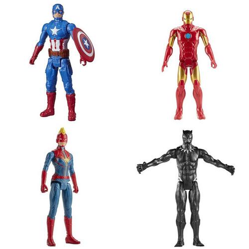Marvel Avengers : Phase finale Titan Hero Series - Figurine jouet du  superhéros Thor d'une taille de 30 cm avec port Titan Hero Power FX 