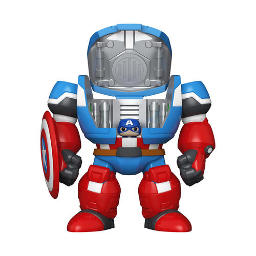 Funko Bitty Pop! Bitty Bot: Marvel What If? - Captain America Mech With Captain America