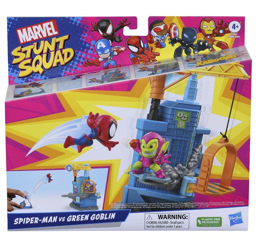 Spiderman tower shop playset