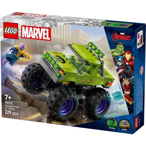 LEGO Marvel The Hulk Truck vs. Thanos 76312