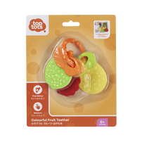 Top Tots Colourful Fruit Teether - Assorted