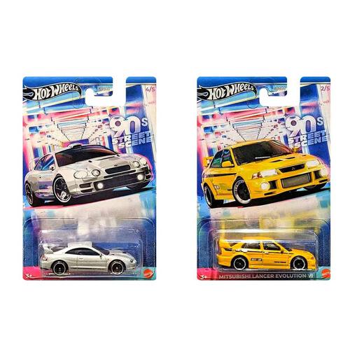 Hot Wheels Themed 90S Street Scene Assorted