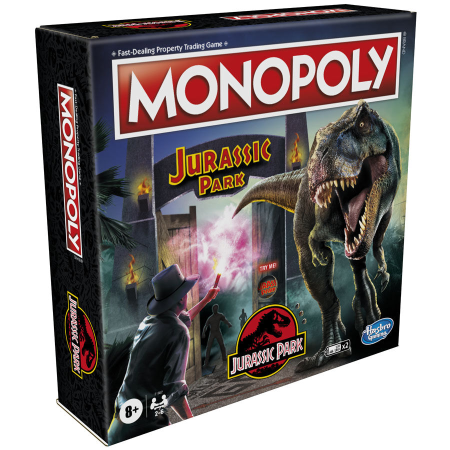 Monopoly Jurassic Park Edition Board Game Toys