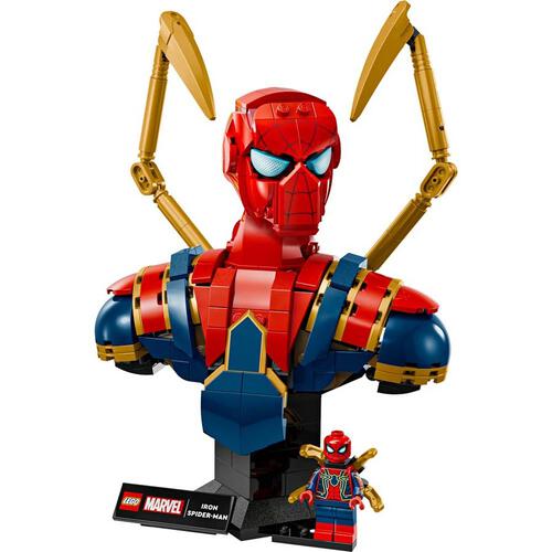 LEGO Marvel Super Heroes Iron Spider-Man Bust 76326