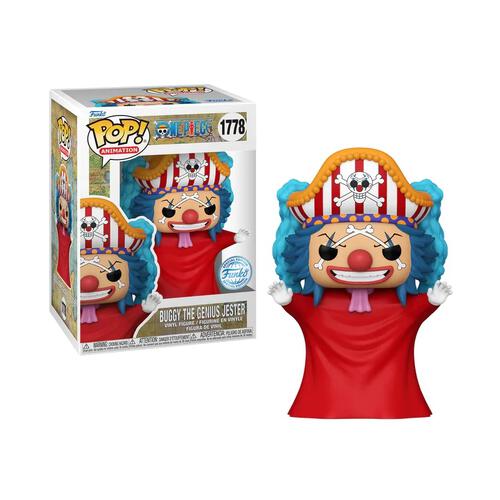 Funko POP Animation: One Piece - Buggy the Genius Jester Vinyl Figure