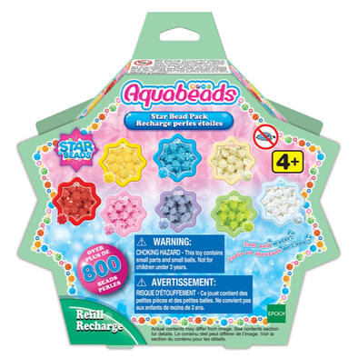 Aqua Beads Star Bead Refill Pack