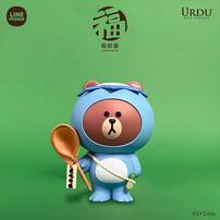 URDU Line Friends Meets Urdu Fukuheya Good Luck Brown Series - Assorted