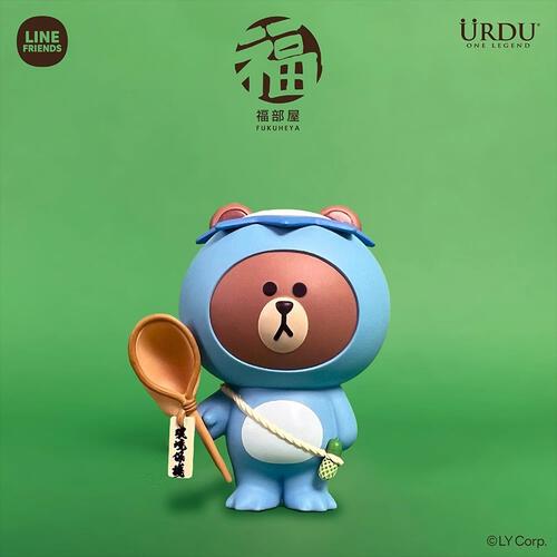 URDU Line Friends Meets Urdu Fukuheya Good Luck Brown Series - Assorted