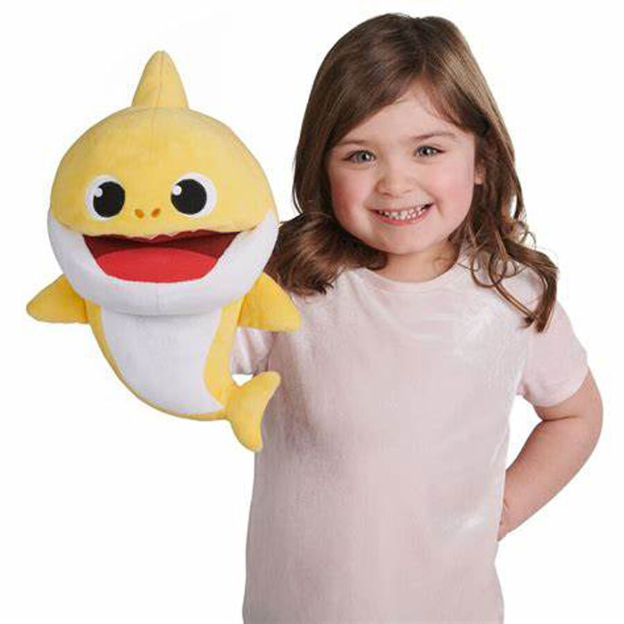 Singing baby cheap shark puppet