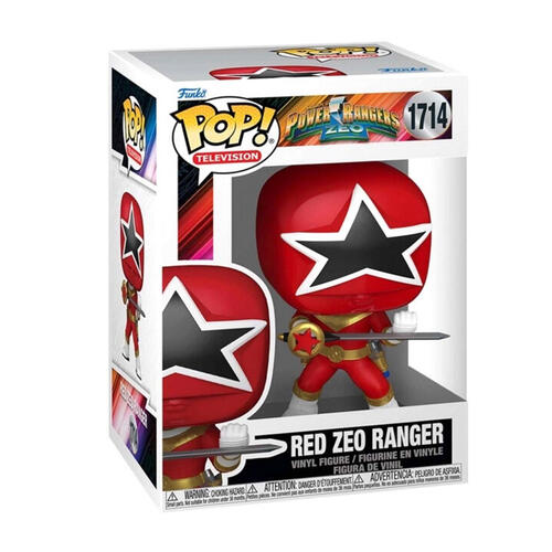 Funko POP! TV: - Power Rangers Zeo: Red Zeo Ranger Vinyl Figure