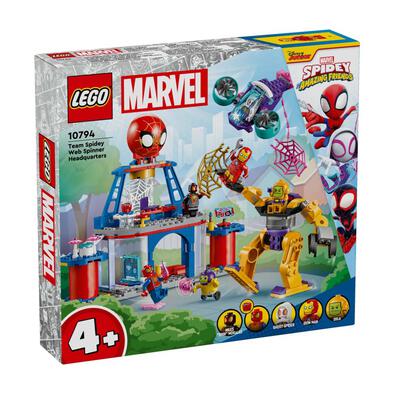 LEGO Marvel Team Spidey Web Spinner Headquarters 10794