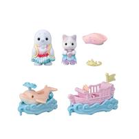 Sylvanian Families Amusement Park Ride Set 5820 - Ride the Waves
