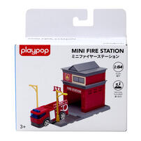 playpop Mini Fire Station with Track