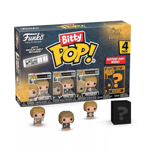 Funko Bitty Pop! The Lord Of The Rings - Samwise (4 Pack) - Assorted