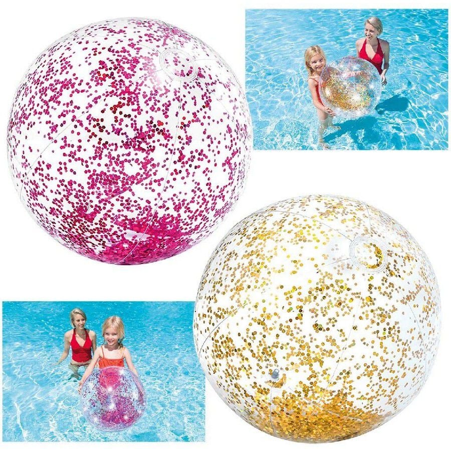 Intex glitter beach ball on sale