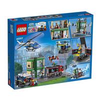 Lego เลโก้ ซิตี้  โพลิ๊ซ เชส แอท เดอะ แบงค์ 60317 