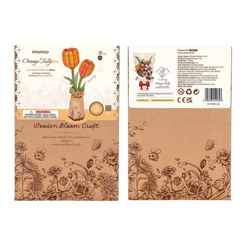 Rolife Orange Tulip